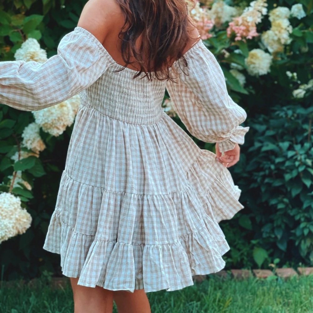 Gingham Dress